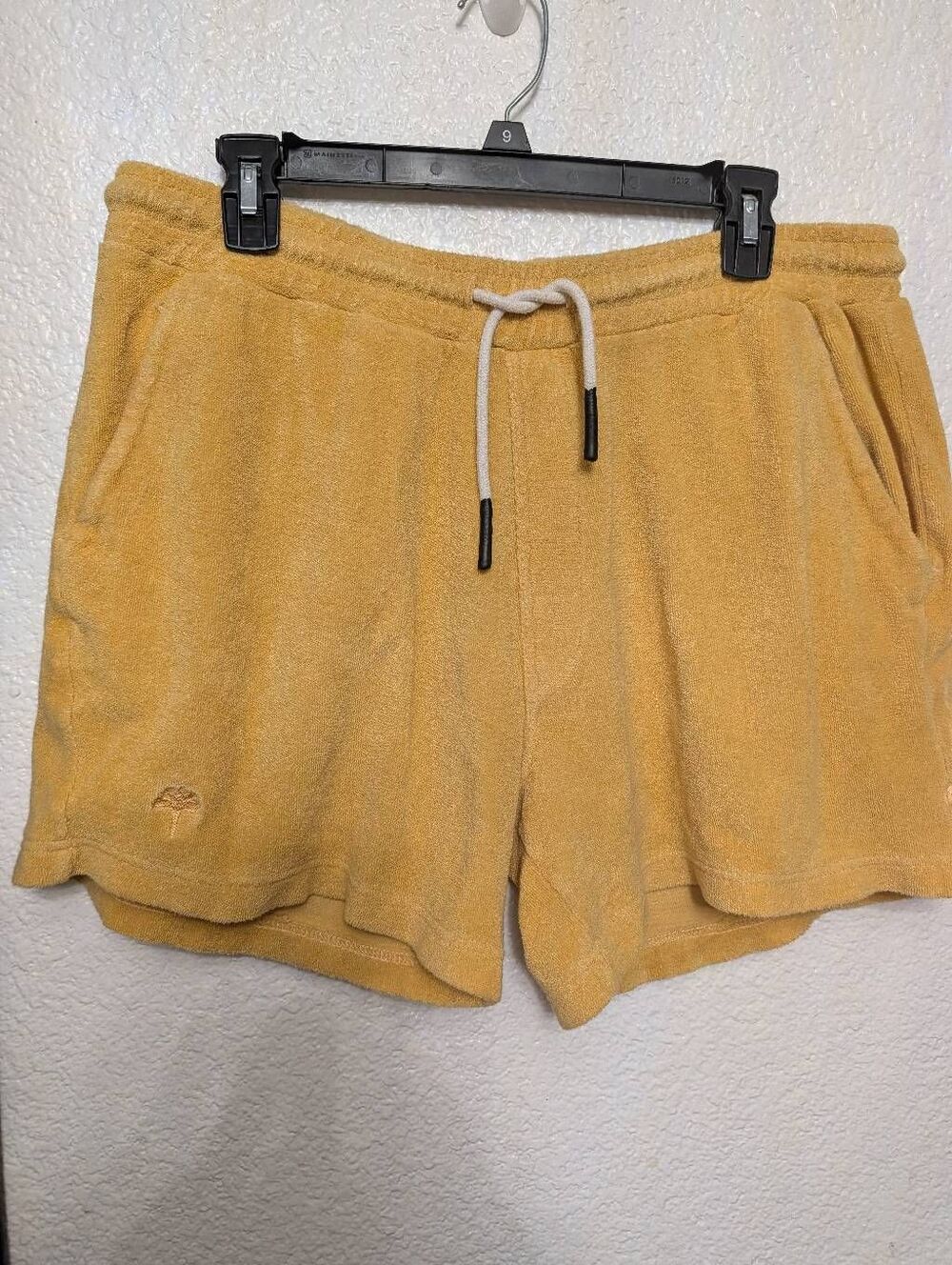 OAS mustard yellow short